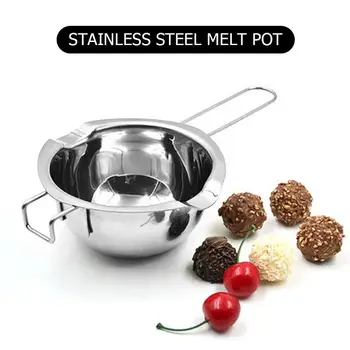 Stainless Steel Chocolate Butter Universal Melting Pot Portable Heating Bowl Kitchen Cheese Pan Heating Baking Tools
Stainless Steel Chocolate Butter Universal Melting Pot Portable Heating Bowl Kitchen Cheese Pan Heating Baking Tools