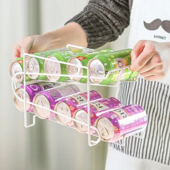 Refrigerator Beverage Storage Shelf Double-layer Roll Design Can Beer Iron Rack Cola Beer Holder Soda Dispenser Kitchen Organize
Refrigerator Beverage Storage Shelf Double-layer Roll Design Can Beer Iron Rack Cola Beer Holder Soda Dispenser Kitchen Organize