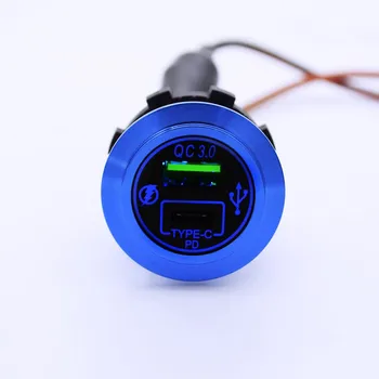 12-24V Aluminum Fast Charge QC3.0 USB Type C Car Charging Power Adapter Fast Quick Charging Car Charger
12-24V Aluminum Fast Charge QC3.0 USB Type C Car Charging Power Adapter Fast Quick Charging Car Charger
