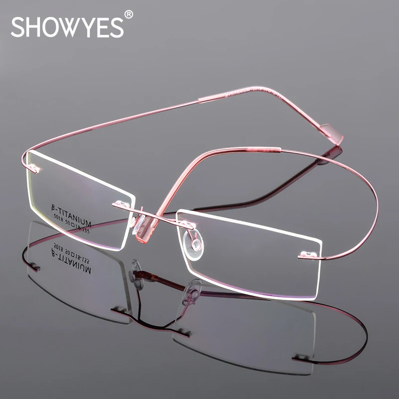 Rimless Ultralight Square Eyeglasses Male Clear Prescription Glasses Women Myopia Optical Frame Computer Eyewear Vintage Men 811
Rimless Ultralight Square Eyeglasses Male Clear Prescription Glasses Women Myopia Optical Frame Computer Eyewear Vintage Men 811