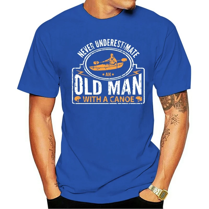 Nunca Underestimate An Old Man With A Canoa Hombre Divertido Camiseta Canoeist High Quality Tee Shirt
Nunca Underestimate An Old Man With A Canoa Hombre Divertido Camiseta Canoeist High Quality Tee Shirt