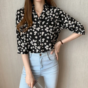 Print Sunflower Casual Women Blouses Oversized Shirt Ladies Shirt Fashion Shirt Casual Short Sleeved Modis White Shirt Women
Print Sunflower Casual Women Blouses Oversized Shirt Ladies Shirt Fashion Shirt Casual Short Sleeved Modis White Shirt Women