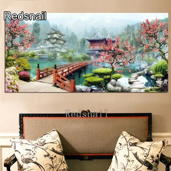 5D DIY Diamond Painting Chinese style garden architecture Diamond Mosaic Cross stitch Squareround diamond Home Decor TT2751
5D DIY Diamond Painting Chinese style garden architecture Diamond Mosaic Cross stitch Squareround diamond Home Decor TT2751