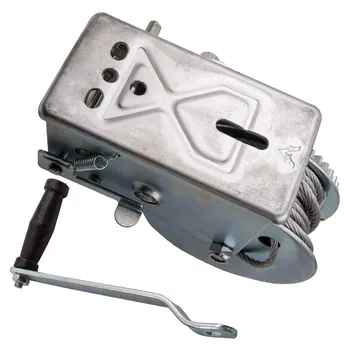 For 3500lbs 2way GEAR WINCH HAND CRANK W/ 32 Feet CABLE 4 Boat Trailer Truck Pulling
For 3500lbs 2way GEAR WINCH HAND CRANK W/ 32 Feet CABLE 4 Boat Trailer Truck Pulling