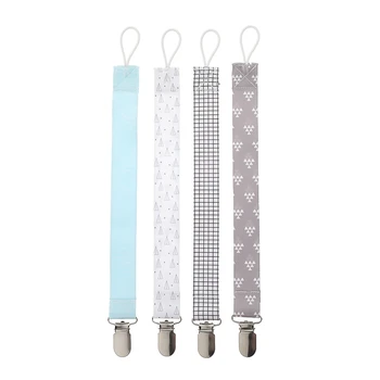4Pcs/set Baby Pacifier Chain Clip Double-sided Printing Baby Pacifier Chain Anti-drop Belt Nursing Teether
4Pcs/set Baby Pacifier Chain Clip Double-sided Printing Baby Pacifier Chain Anti-drop Belt Nursing Teether