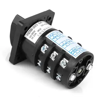 500V 20A 7-Position 12 Terminals Locking Type 0-1-2-3-4-5-6 Cam Changeover Control Switch HZ5B-20 / 3.0-6
500V 20A 7-Position 12 Terminals Locking Type 0-1-2-3-4-5-6 Cam Changeover Control Switch HZ5B-20 / 3.0-6