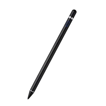 Stylus Pen for Press Screens Rechargeable 1.5mm Fine Point Smart Stylus Pen for iPhone Huawei Xiaomi Tablet (Black)
Stylus Pen for Press Screens Rechargeable 1.5mm Fine Point Smart Stylus Pen for iPhone Huawei Xiaomi Tablet (Black)