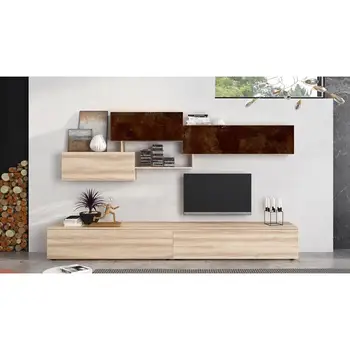 Madellin-Wall Equipped on Enclosed Compartments and Day Seating Wood Base Television Dining room Modern Design 300x50x2
Madellin-Wall Equipped on Enclosed Compartments and Day Seating Wood Base Television Dining room Modern Design 300x50x2
