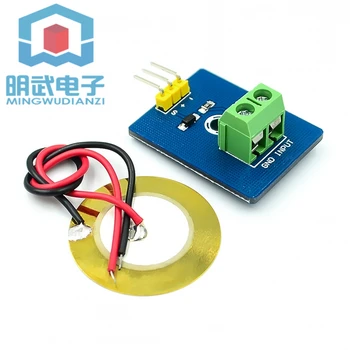 Analog piezoelectric ceramic vibration sensor Piezo electronic building blocks Single chip module
Analog piezoelectric ceramic vibration sensor Piezo electronic building blocks Single chip module