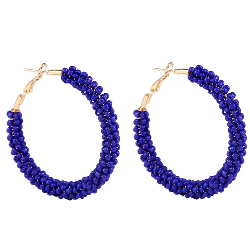 2020 Sale Real Aretes Bohemia Manual Meters Bead Earrings Female Korean Circular Exaggerated Personality Resin Ear Ring Jewelry
2020 Sale Real Aretes Bohemia Manual Meters Bead Earrings Female Korean Circular Exaggerated Personality Resin Ear Ring Jewelry