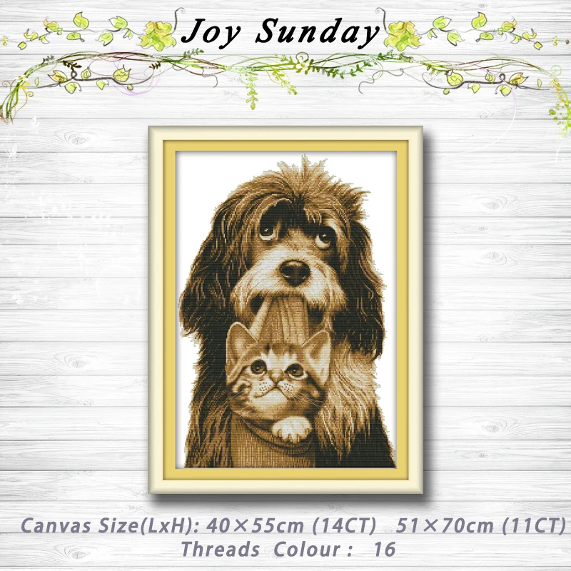 The dog gently bites the cat Patterns dmc 14CT 11CT Counted Cross Stitch Sets embroidery set Needlework kit chinese cross stitch
The dog gently bites the cat Patterns dmc 14CT 11CT Counted Cross Stitch Sets embroidery set Needlework kit chinese cross stitch