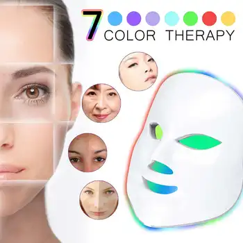 7Colors LED Light Beauty Photon Therapy Face Mask Facial Treatment Light Skin Moisture Care Wrinkle Acne Removal Beauty Spa
7Colors LED Light Beauty Photon Therapy Face Mask Facial Treatment Light Skin Moisture Care Wrinkle Acne Removal Beauty Spa