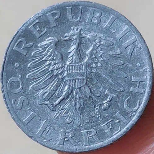19 мм Австрия 1948-1992 100% настоящая комиксаторная монета оригинальная коллекция | Дом