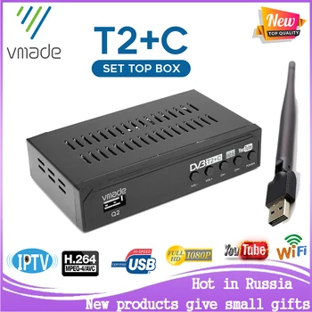 2020 newest HD digital Set-Top Box DVB T2+C two in 1 receiver DVB T2 TV tuner DVB C support Youtube WIFI IPTV DVB T2 receptor
2020 newest HD digital Set-Top Box DVB T2+C two in 1 receiver DVB T2 TV tuner DVB C support Youtube WIFI IPTV DVB T2 receptor