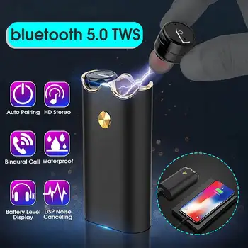 LEORY Wireless bluetooth 5.0 Earphone TWS Deep Bass HiFi DSP Noise Cancelling Earbuds Auto Pairing Sport Headsets with Mic
LEORY Wireless bluetooth 5.0 Earphone TWS Deep Bass HiFi DSP Noise Cancelling Earbuds Auto Pairing Sport Headsets with Mic