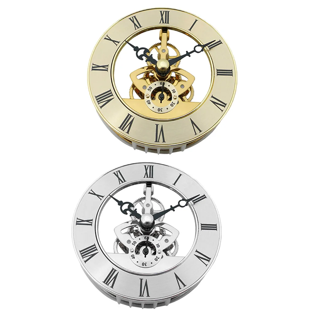 Roman Numeral Skeleton Quartz Clock Insert Quartz Movement Clear Repair Tools
Roman Numeral Skeleton Quartz Clock Insert Quartz Movement Clear Repair Tools