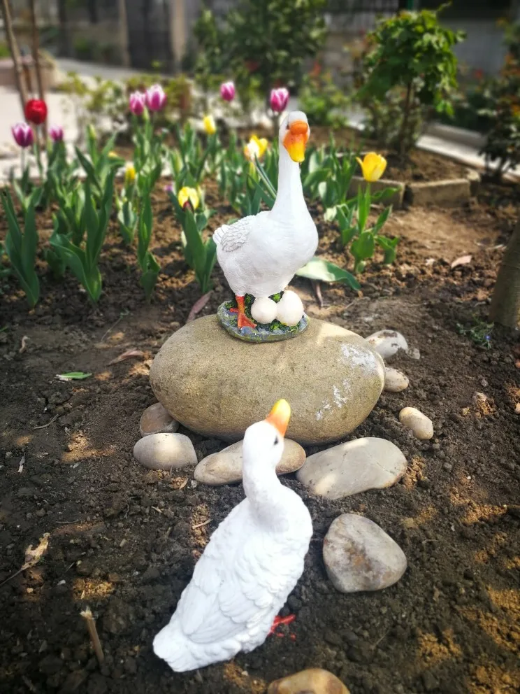 Simulation Swan Sculpture Lawn Garden Decor Decoration Outdoor Landscape Duck Statue Gardening Sculptures Resin Animal Craft Simulation Swan Sculpture Lawn Garden Decor Decoration Outdoor Landscape Duck Statue Gardening Sculptures Resin Animal Craft