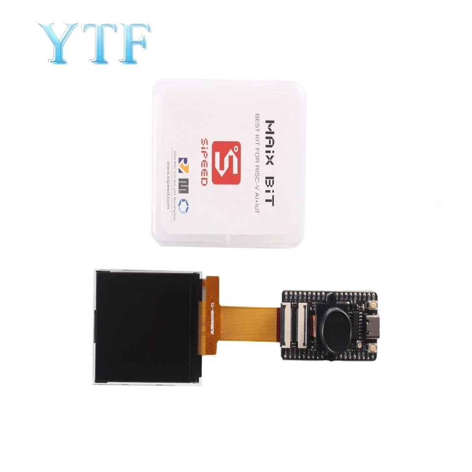 Maix-BIT RISC-V Dual Core 64bit CPU Development Board Mini PC + Large Lens + Display Screen Kit
Maix-BIT RISC-V Dual Core 64bit CPU Development Board Mini PC + Large Lens + Display Screen Kit