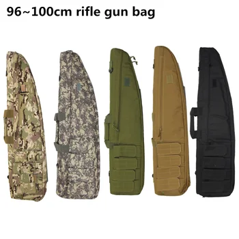 Tactical 96cm 100cm Rifle Gun hunting Bags Heavy Duty Gun Bags Case Military airsoft bags for Outdoor Hunting accessories
Tactical 96cm 100cm Rifle Gun hunting Bags Heavy Duty Gun Bags Case Military airsoft bags for Outdoor Hunting accessories
