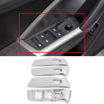 For Audi Q3 2019 2020 ABS Matte Silver LHD Car Accessories Window Glass Lift Control Switch Panel Cover Trims
For Audi Q3 2019 2020 ABS Matte Silver LHD Car Accessories Window Glass Lift Control Switch Panel Cover Trims