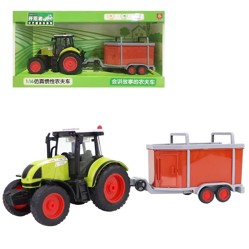 Literature And Art Farmer Car 1: 16 Animal Trailer Inertia Tractor Model Model Music Story W900i Boxed
Literature And Art Farmer Car 1: 16 Animal Trailer Inertia Tractor Model Model Music Story W900i Boxed