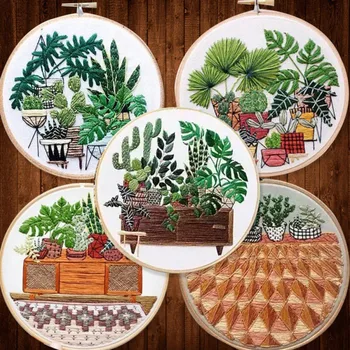 Embroidery Starter Kit Three-dimensional DIY Full Range Pattern Cross Stitch Kit With Bamboo Embroidery Hoop
Embroidery Starter Kit Three-dimensional DIY Full Range Pattern Cross Stitch Kit With Bamboo Embroidery Hoop