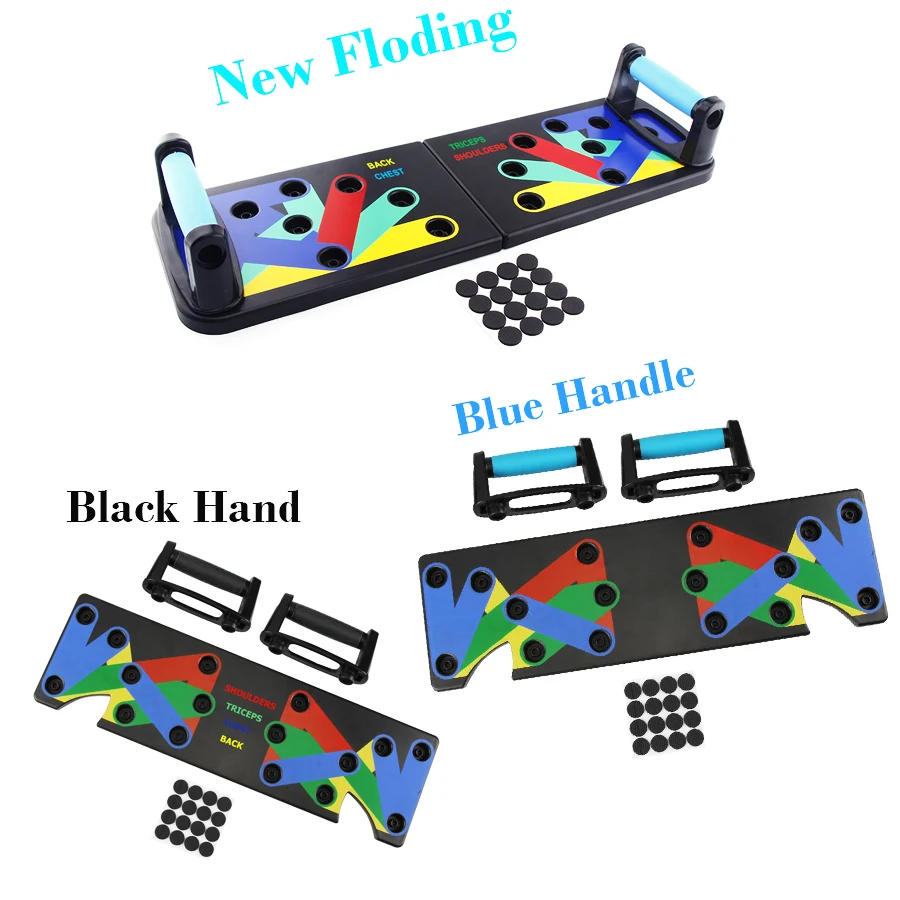 Push Up Rack Board Body Building 9 in 1 Body Comprehensive Exercise Bracer Building Rack Gym Fitness Euipment GYM Body Training
Push Up Rack Board Body Building 9 in 1 Body Comprehensive Exercise Bracer Building Rack Gym Fitness Euipment GYM Body Training