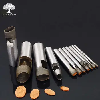 Junetree Handmade leather DIY tools oval hole cowhide leather punch style shape punch
Junetree Handmade leather DIY tools oval hole cowhide leather punch style shape punch