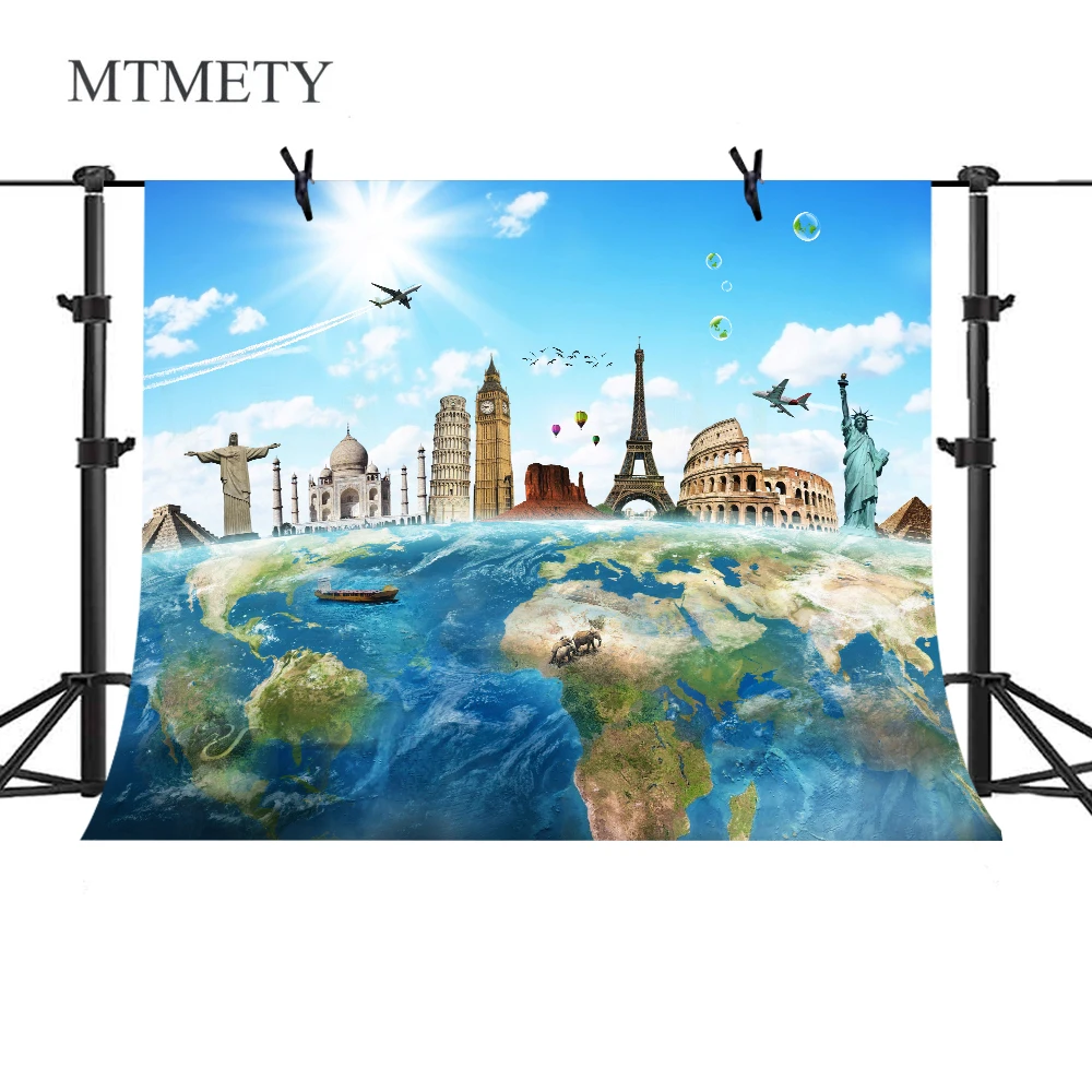 MTMETY Background for Photo Studio World Travel Backdrop Famous Landmarks Photography Background Tower Backdrop
MTMETY Background for Photo Studio World Travel Backdrop Famous Landmarks Photography Background Tower Backdrop