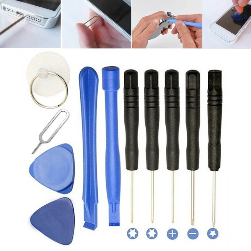11Pcs Cell Phone Screwdriver mobile Phone Repair Tool Set Hand Tools for IPhone Mobile Phone Xiaomi Tablet PC Small Toy Kit
11Pcs Cell Phone Screwdriver mobile Phone Repair Tool Set Hand Tools for IPhone Mobile Phone Xiaomi Tablet PC Small Toy Kit