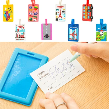 2019 New Boarding Pass Suitcase Cartoon Luggage Tag Label Design Id Identifier Tag Label Address Holder Suitcase Accessory
2019 New Boarding Pass Suitcase Cartoon Luggage Tag Label Design Id Identifier Tag Label Address Holder Suitcase Accessory