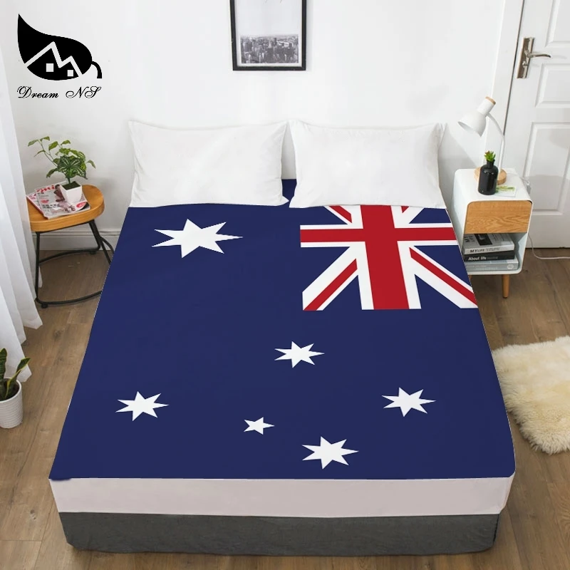 Dream NS Australian American British Flag Dress Up Bedroom Home Textile Sheets 3D Print Mattress Cover Sheets Bettlaken 1PCS 
Dream NS Australian American British Flag Dress Up Bedroom Home Textile Sheets 3D Print Mattress Cover Sheets Bettlaken 1PCS
