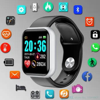 Y68 Smart Watch Kids Children Smartwatch For Girls Boys Electronic Smart Clock Students Child Sport Smart-watch Aged 3-18 Year
Y68 Smart Watch Kids Children Smartwatch For Girls Boys Electronic Smart Clock Students Child Sport Smart-watch Aged 3-18 Year