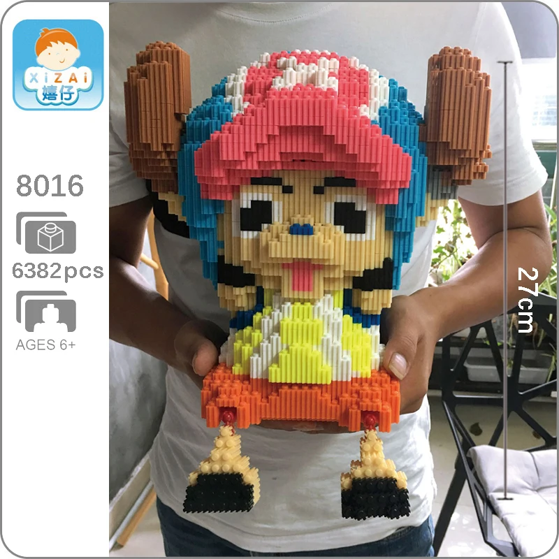 Xizai Animal Anime One Piece Tony Pirate Deer Building Blocks 3D Model Mini Diamond Blocks DIY Bricks Building Toy for Boys
Xizai Animal Anime One Piece Tony Pirate Deer Building Blocks 3D Model Mini Diamond Blocks DIY Bricks Building Toy for Boys