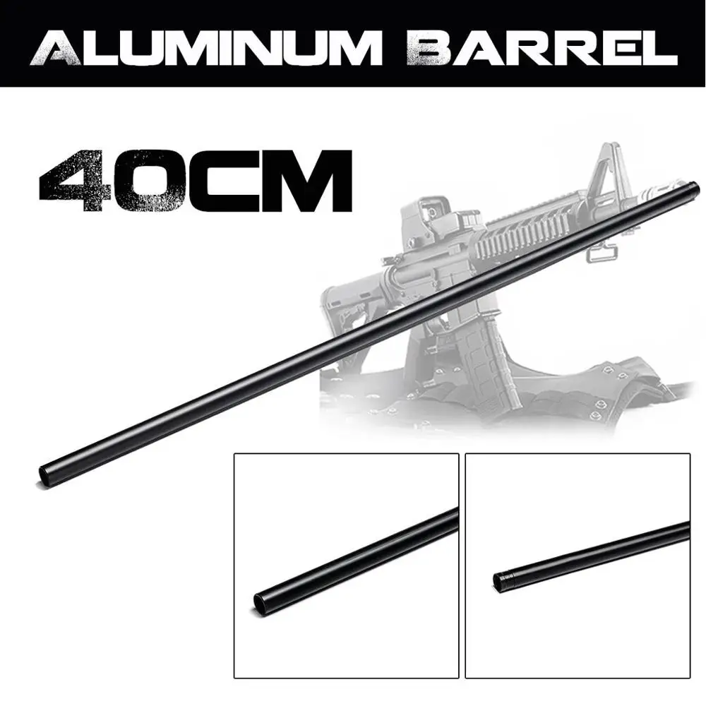 40cm Black Upgrade Aluminum Barrel For Jinming 8th M4A1 Gel Ball Blasters Toy Guns Replacement Accessories 
40cm Black Upgrade Aluminum Barrel For Jinming 8th M4A1 Gel Ball Blasters Toy Guns Replacement Accessories