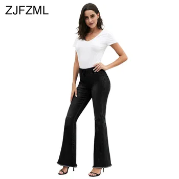Plus Size Spring Ripped Flare Trouser Women Fashion High Waist Skinny Bell Bottom Pant Streetwear Lady Stretchy Club Party Jean
Plus Size Spring Ripped Flare Trouser Women Fashion High Waist Skinny Bell Bottom Pant Streetwear Lady Stretchy Club Party Jean