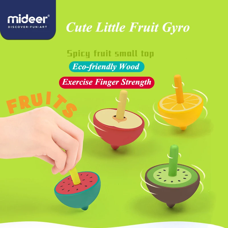 MiDeer Wooden Gyro Children Cute Small Gyro Diameter 4CM Manually Rotating The Gyro 3-7 Years ChildrenSpinning Top Wooden Toy
MiDeer Wooden Gyro Children Cute Small Gyro Diameter 4CM Manually Rotating The Gyro 3-7 Years ChildrenSpinning Top Wooden Toy