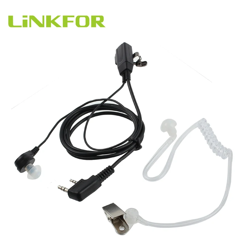 LiNKFOR 2 Pin PTT MIC Covert Acoustic Tube Earpiece Headset For Kenwood PUXING Baofeng UV-5R UV-5RA 888S Radio Device
LiNKFOR 2 Pin PTT MIC Covert Acoustic Tube Earpiece Headset For Kenwood PUXING Baofeng UV-5R UV-5RA 888S Radio Device