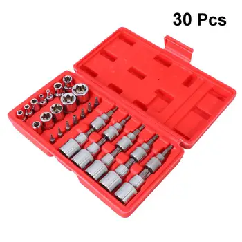 30Pcs Chrome Vanadium Steel Mirror Pressure Batch Sleeve Bushing Machine Repair Tool Set Sleeve Head Machine Motor Socket Set 
30Pcs Chrome Vanadium Steel Mirror Pressure Batch Sleeve Bushing Machine Repair Tool Set Sleeve Head Machine Motor Socket Set