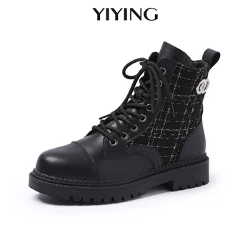 Ankle Boots For Women 2020 Fashion Lace Up Short Boots Female Elegant Metal Decoration Shoes INS Style Platform Boots Woman
Ankle Boots For Women 2020 Fashion Lace Up Short Boots Female Elegant Metal Decoration Shoes INS Style Platform Boots Woman