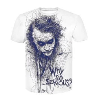Funny Joker T Shirt Men/Women Harajuku Chucky Horror Tshirt Ulzzang off white T-shirt Graphic Fashion mens clothing dropshiping 
Funny Joker T Shirt Men/Women Harajuku Chucky Horror Tshirt Ulzzang off white T-shirt Graphic Fashion mens clothing dropshiping