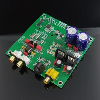 

ES9038Q2M ES9038 Q2M I2S DSD Decoder Coaxial Fiber input DAC decoding board For hifi amplifier audio