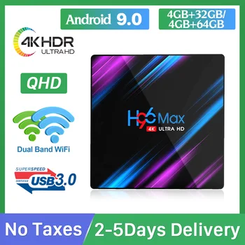 QHD Android tv box H96MAX 3318 4K UHD USB3.0 RK3318 Quad-Core NEW version Dual-Band WIFI BT 4.0 smart box Android H96Max no app
QHD Android tv box H96MAX 3318 4K UHD USB3.0 RK3318 Quad-Core NEW version Dual-Band WIFI BT 4.0 smart box Android H96Max no app
