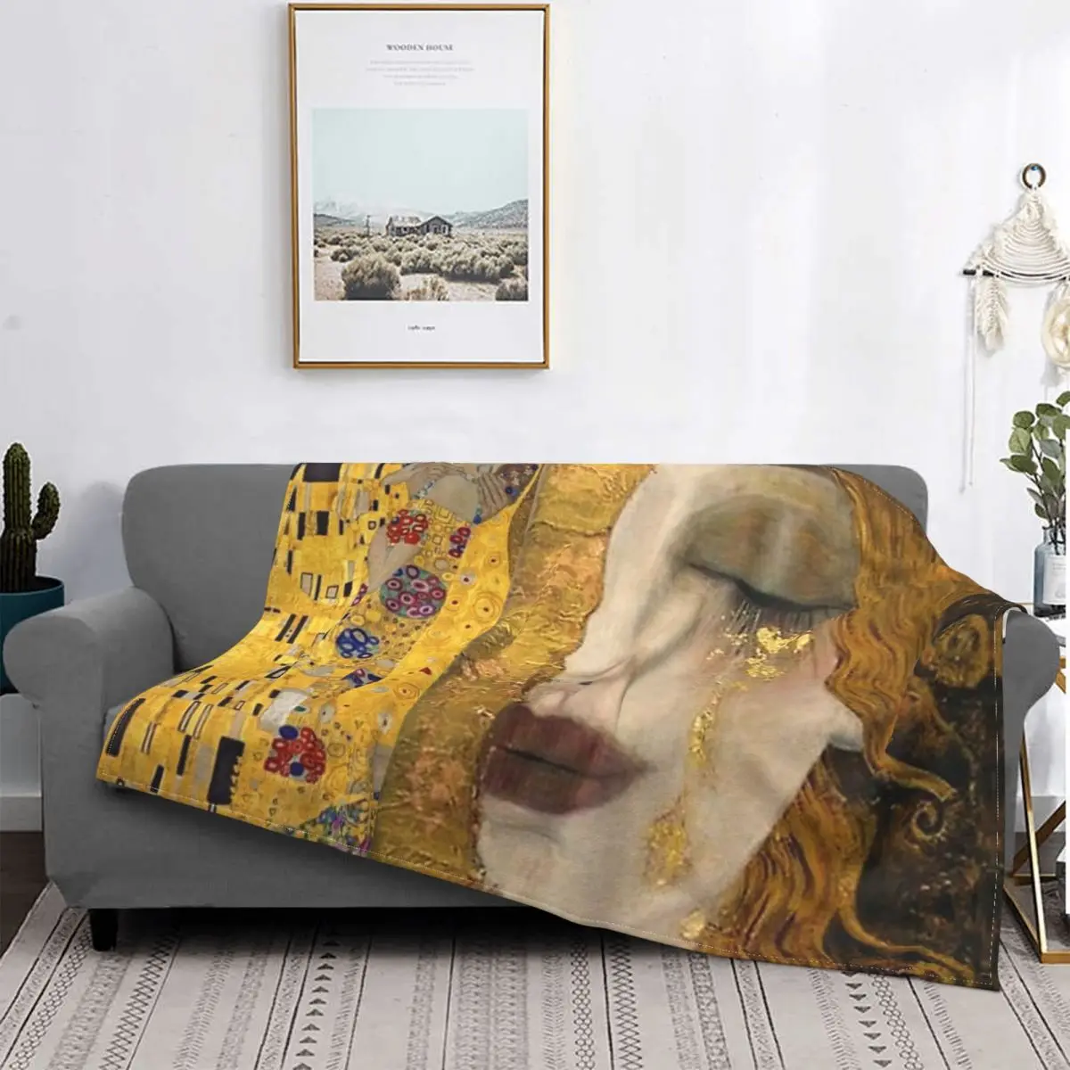 Gustav Klimt Knitted Blanket Flannel Freya's Tears Super Warm Throw Blankets for Bedroom Sofa Bedroom Quilt
Gustav Klimt Knitted Blanket Flannel Freya's Tears Super Warm Throw Blankets for Bedroom Sofa Bedroom Quilt