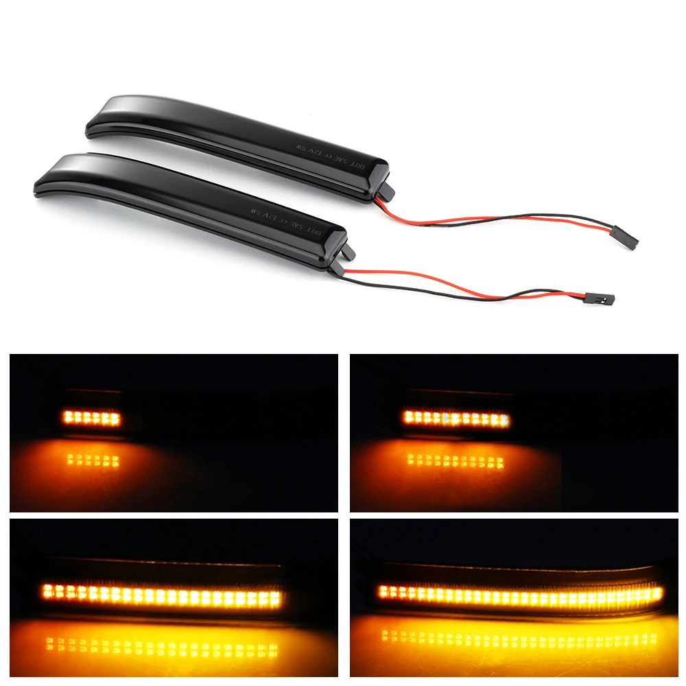 2 Pieces LED Side Wing Dynamic Turn Signal Light Flowing Rearview Mirror Indicator Blinker Light for Ford F150 Raptor 2010-2014
2 Pieces LED Side Wing Dynamic Turn Signal Light Flowing Rearview Mirror Indicator Blinker Light for Ford F150 Raptor 2010-2014