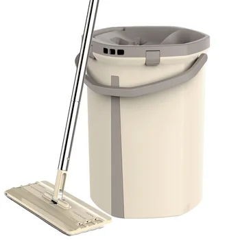 Hand-free mop rotating automatic household wet and dry dual-use mop lazy artifact double drive mop bucket
Hand-free mop rotating automatic household wet and dry dual-use mop lazy artifact double drive mop bucket