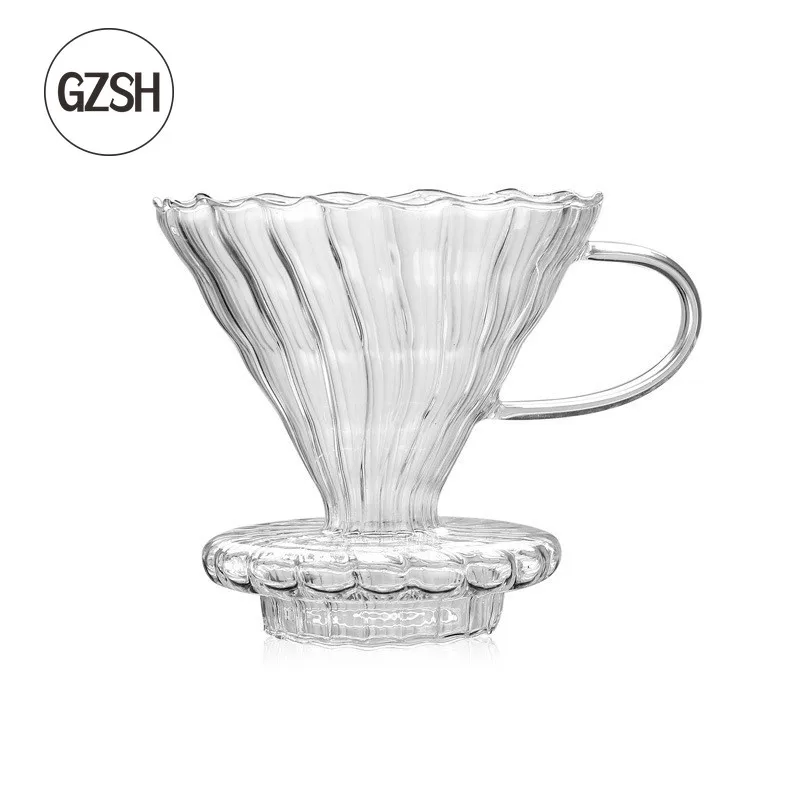 GZSH Hot Sell V60 Coffee Reusable Filters Glass\wooden Coffee Dripper for Colud Pot Style Glass Coffee Filte Coffee Cups
GZSH Hot Sell V60 Coffee Reusable Filters Glass\wooden Coffee Dripper for Colud Pot Style Glass Coffee Filte Coffee Cups