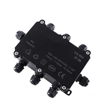 IP68 Waterproof Junction Box Sunproof Outdoor Multiple ways Plastic Electrical connecting box Case Cable Wire Connector Protec 
IP68 Waterproof Junction Box Sunproof Outdoor Multiple ways Plastic Electrical connecting box Case Cable Wire Connector Protec
