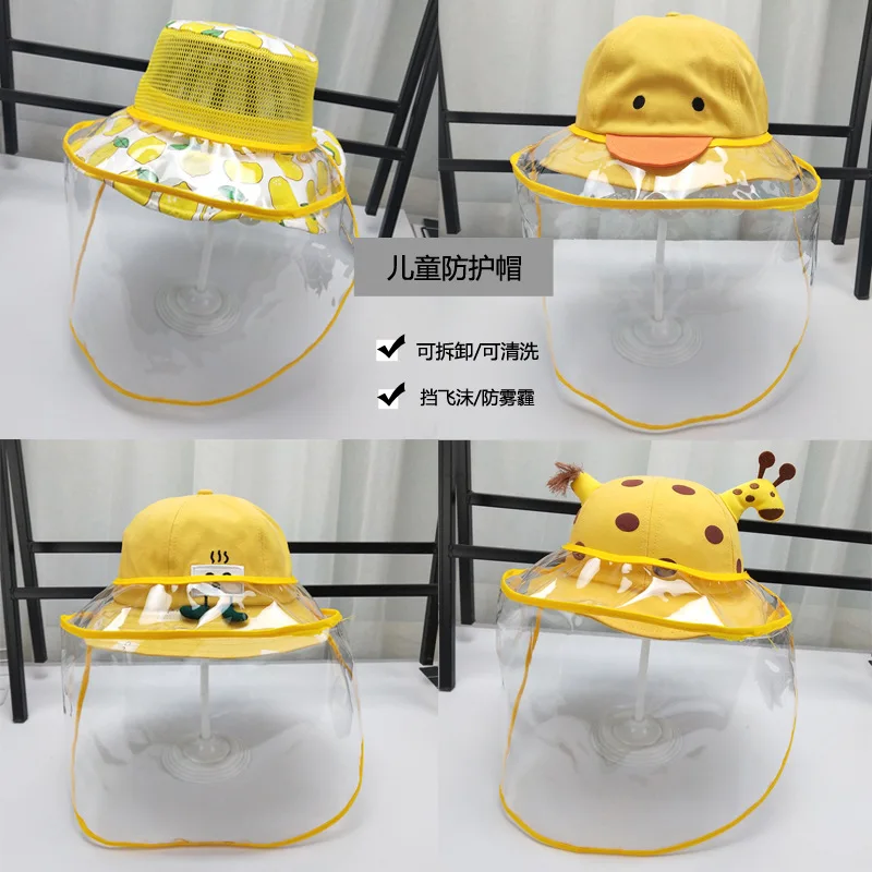 Kids Multi-function Protective Cap Anti Infection Protective Eye Protection Anti-fog Windproof Hat Anti-saliva Face Cover Cap
Kids Multi-function Protective Cap Anti Infection Protective Eye Protection Anti-fog Windproof Hat Anti-saliva Face Cover Cap