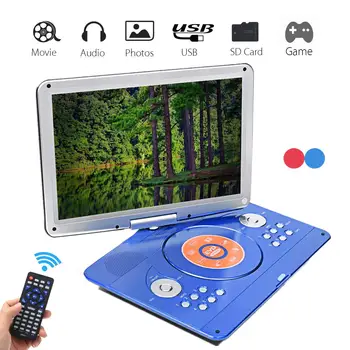 14 inch Portable DVD Player Rotatable Screen Multi Media DVD for Game TV Function Support MP3 MP4 VCD CD Player for Home and Car
14 inch Portable DVD Player Rotatable Screen Multi Media DVD for Game TV Function Support MP3 MP4 VCD CD Player for Home and Car